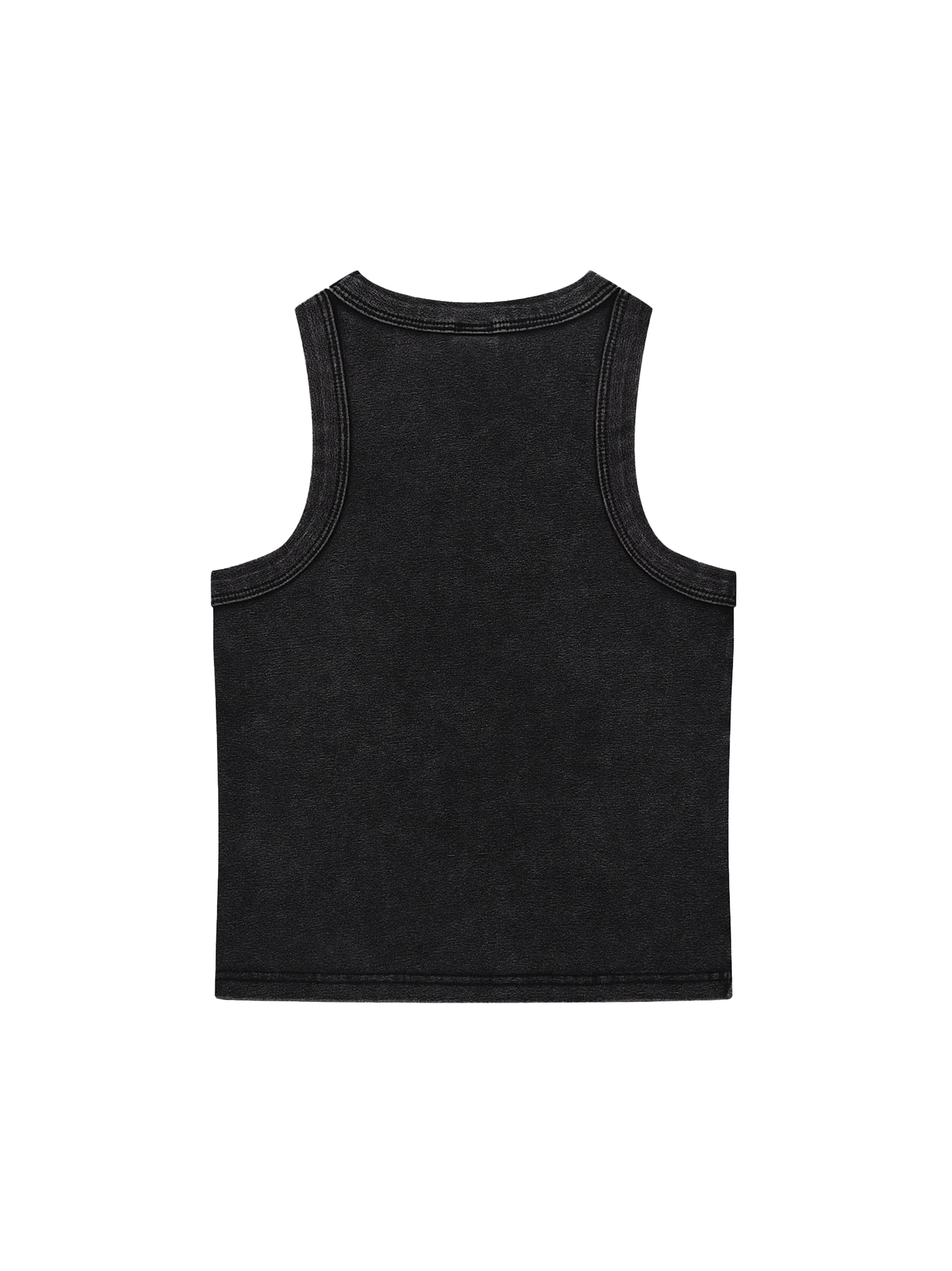 Snow Washed Tank Top-DR3A
